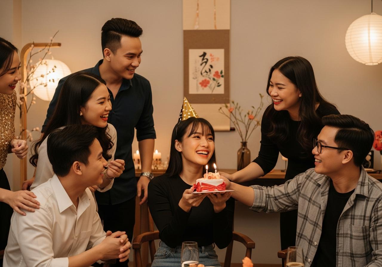 chúc mừng sinh nhật tiếng nhật