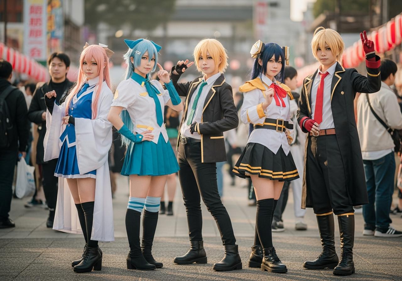 lễ hội cosplay