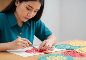 nghệ thuật cắt giấy