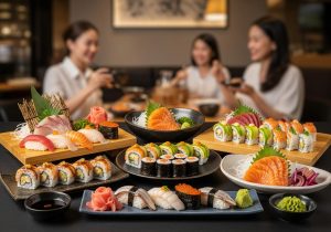 sushi nhật bản