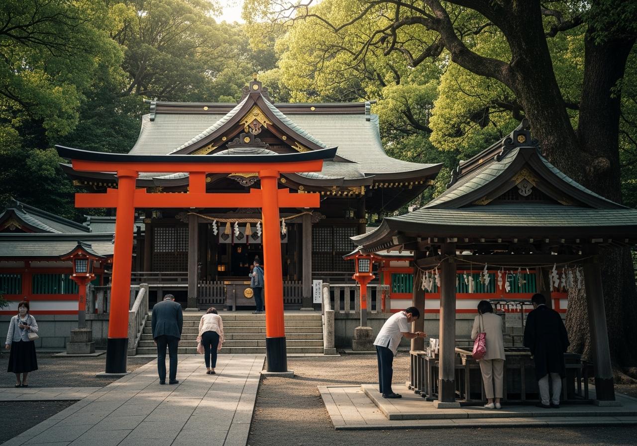 Đền thờ Thần đạo (Jinja) có gì? Khám phá kiến trúc và quy tắc ứng xử