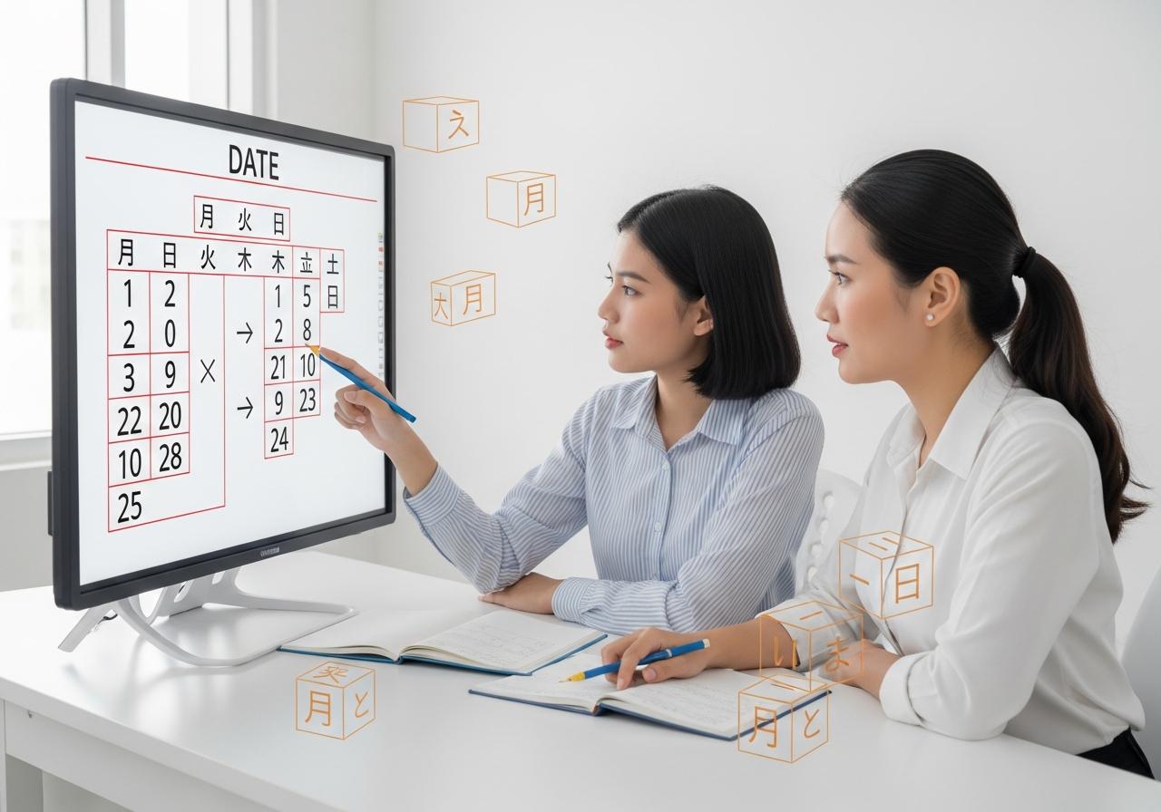 Bước 2: “Xây nhà” từ những viên gạch - Quy tắc ghép thành ngày tháng năm hoàn chỉnh