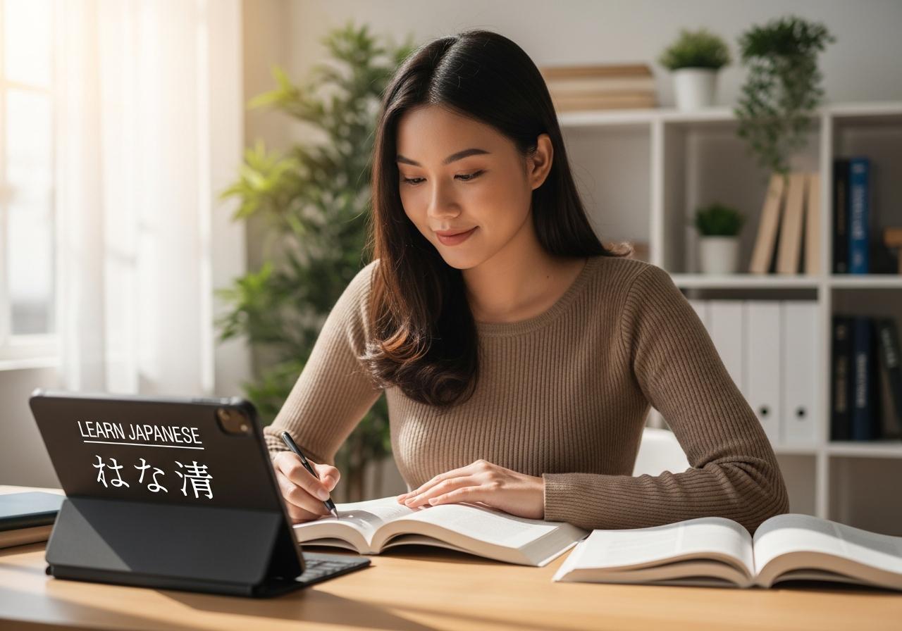 tự học tiếng nhật tại nhà