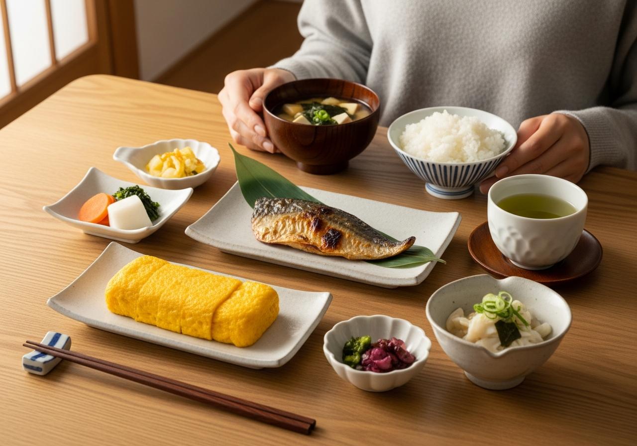 2. Từ vựng không thể thiếu trong bữa sáng kiểu Nhật