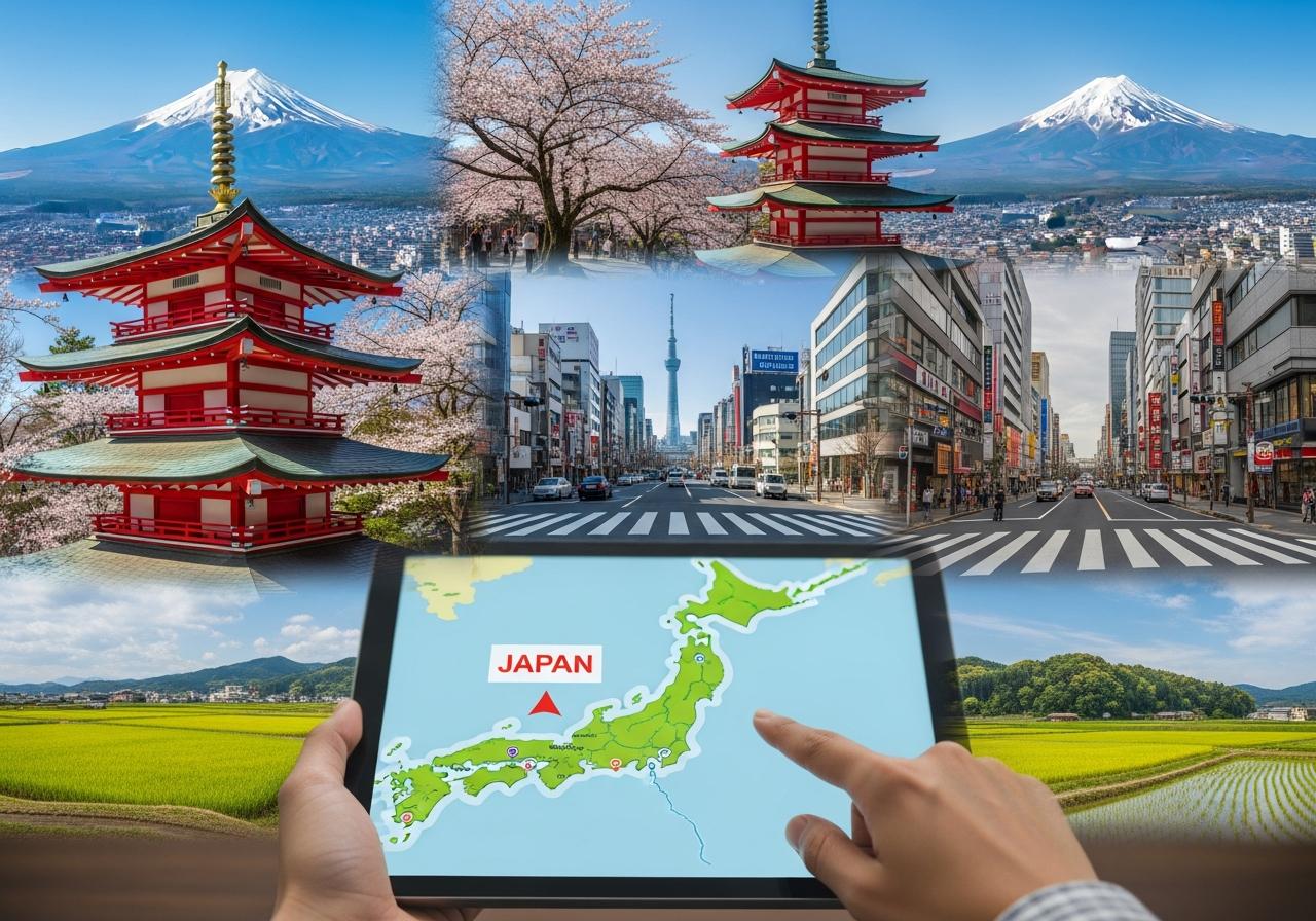 bản đồ nhật bản