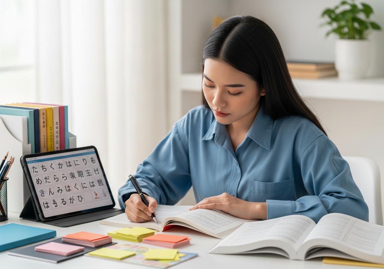 cách học từ mới tiếng nhật