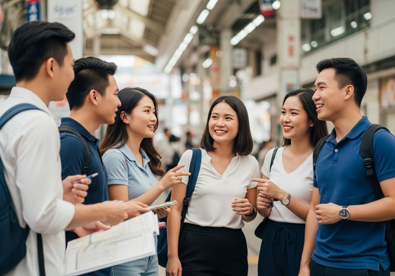 Bí quyết giúp bạn “level up” sự tự tin khi di chuyển và giao tiếp ở Nhật