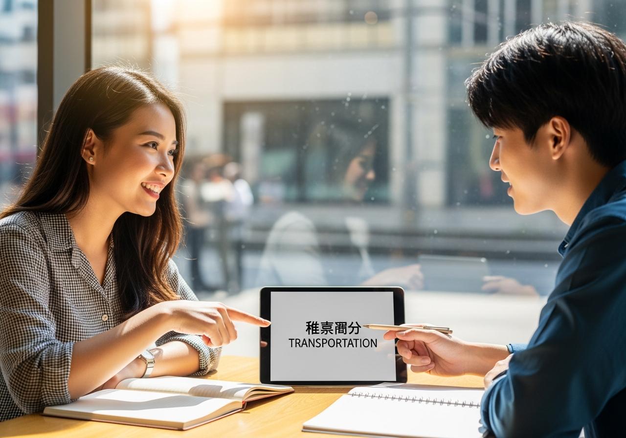 đi bằng phương tiện gì trong tiếng nhật