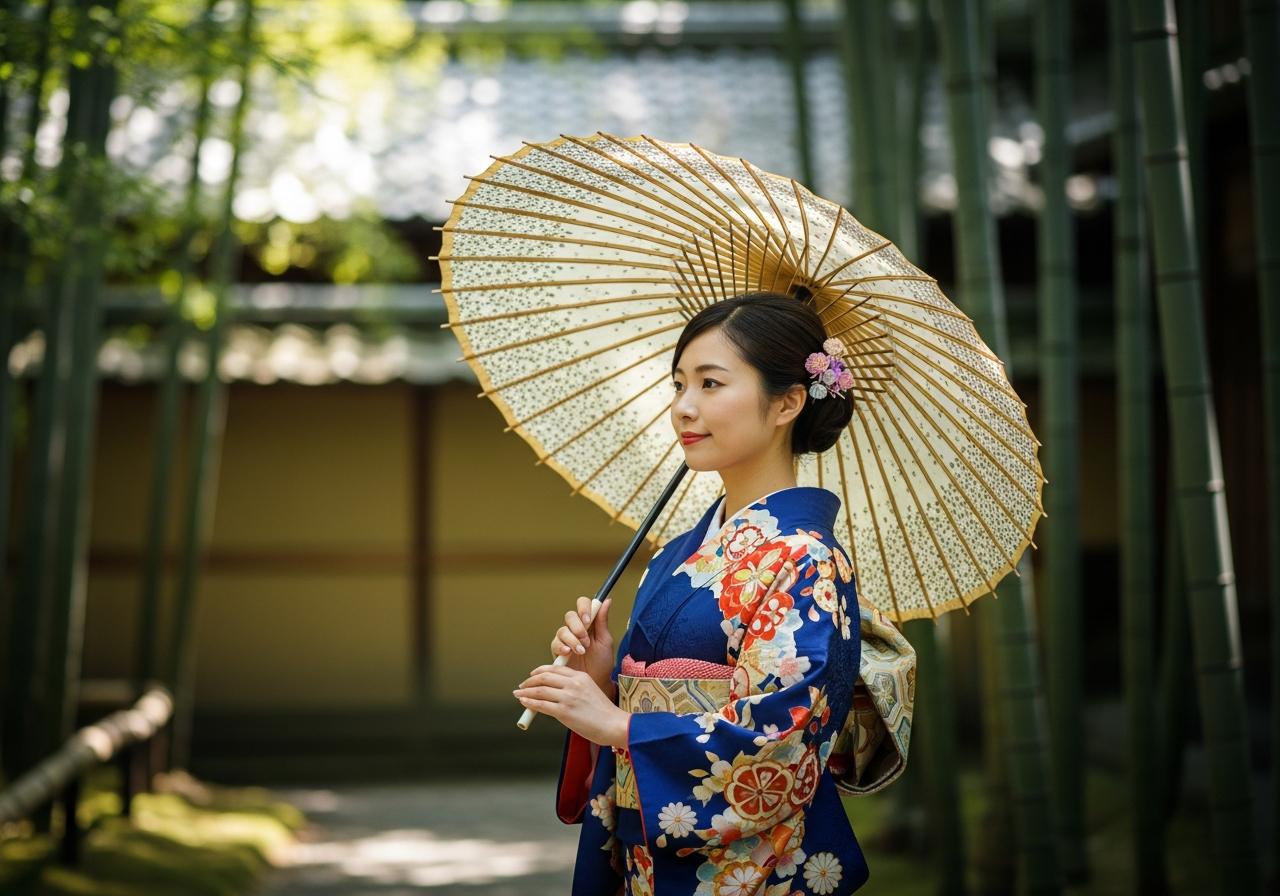 Khám phá 7 vẻ đẹp & ứng dụng độc đáo của ô Wagasa trong đời sống