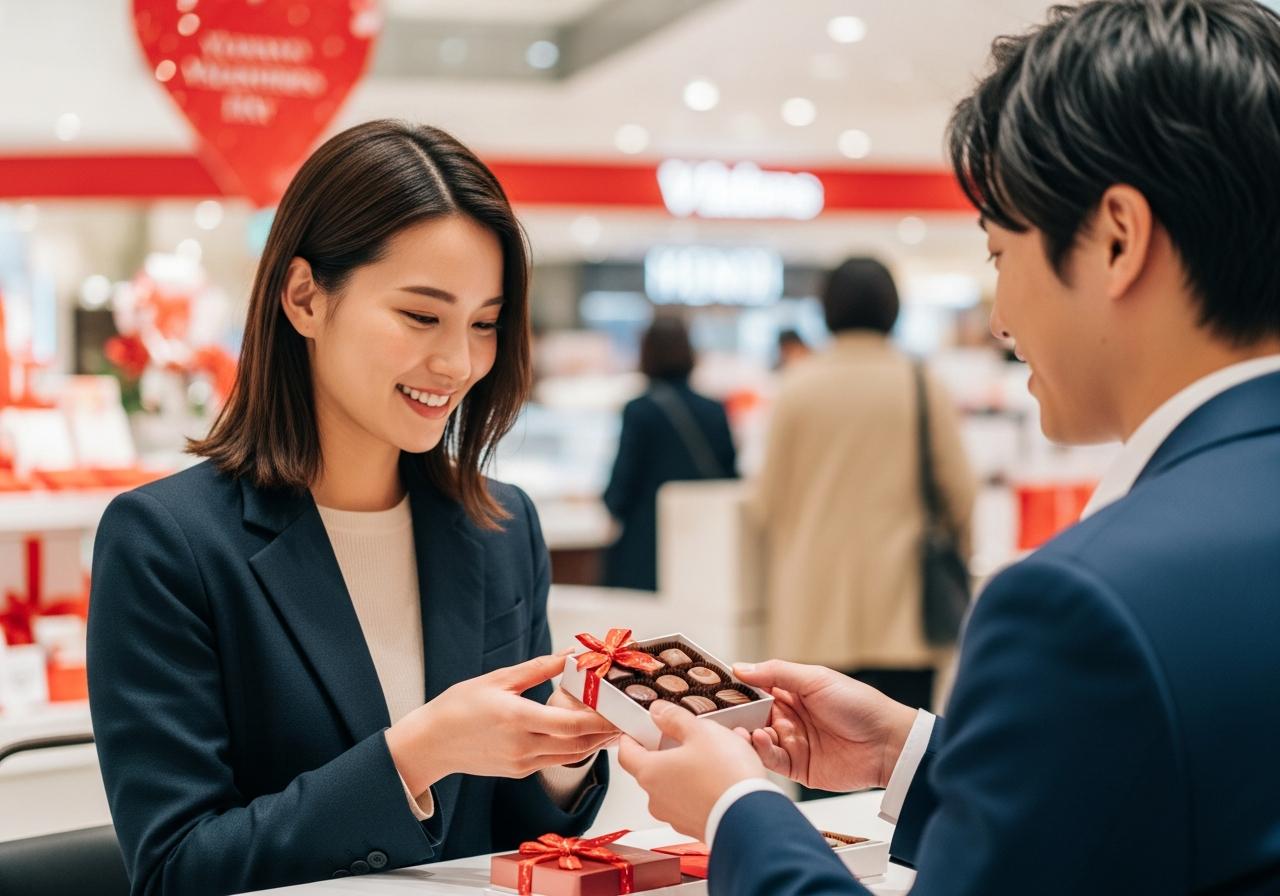 valentine bên nhật