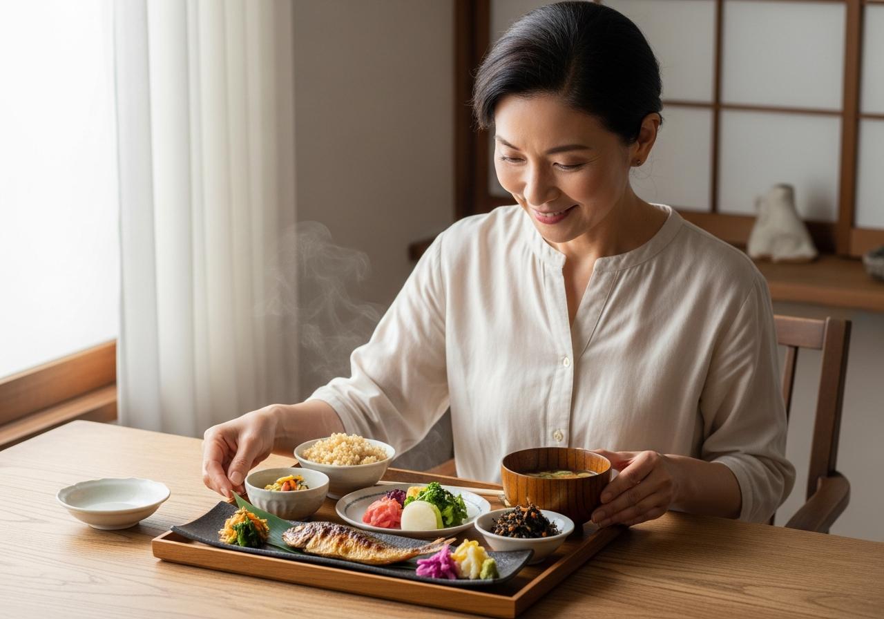 Bí Quyết 1: Chế Độ Ăn Uống Khiến Cả Thế Giới Ngưỡng Mộ