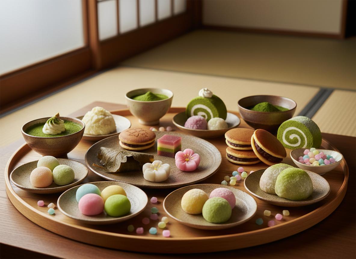 bánh kẹo ở nhật bản