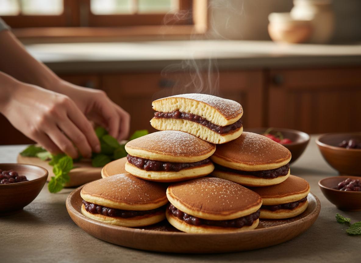 Bí quyết “vàng” giúp bạn chinh phục món bánh rán Doraemon mềm xốp, không bị khô cứng