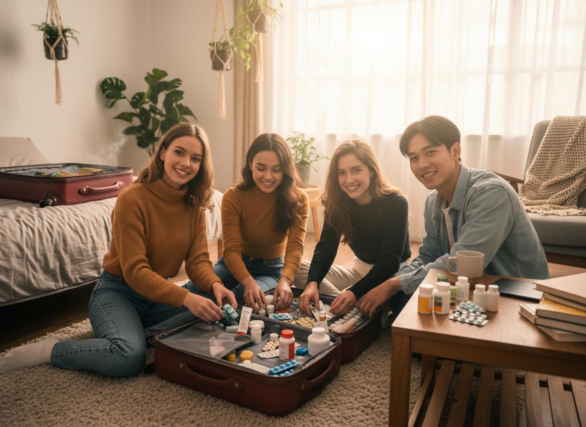 Top 10 nhóm thuốc “sống còn” du học sinh nào cũng cần có