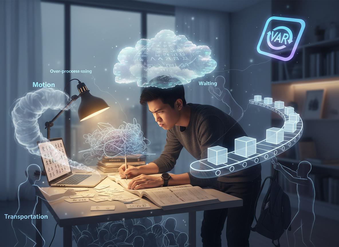 “Check VAR” 7 loại lãng phí Muda đang “ăn mòn” thời gian học tiếng Nhật của bạn