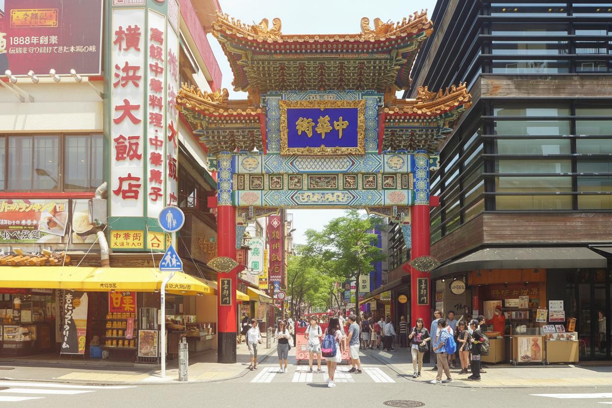 phố người hoa yokohama