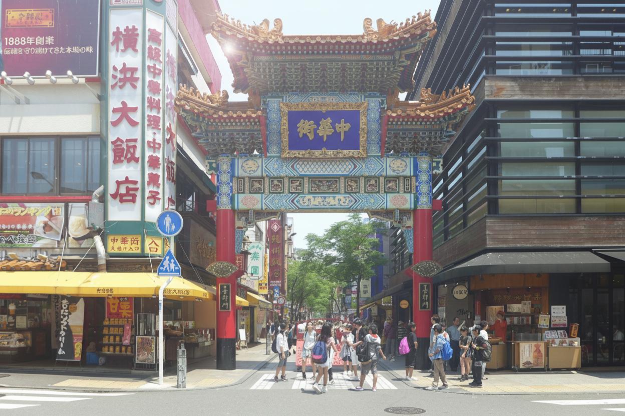 phố người hoa yokohama